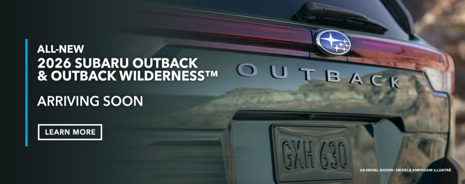 All-New 2026 Outback and Outback Wilderness SUVs.